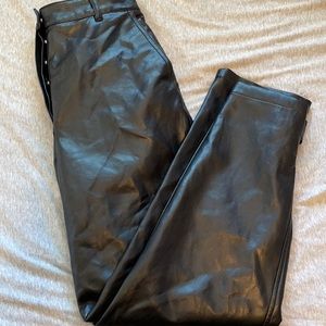 Leather Aritzia Modern Cargo Pant